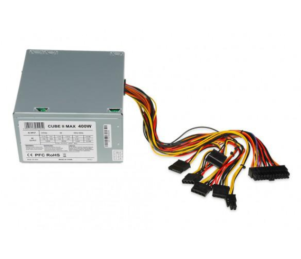 iBOX Zasilacz 400 W CUBE II 12 CM FAN ZIC2400W12CMFA - 1389651 - zdjęcie 3